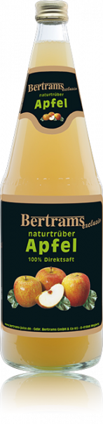 BERTRAMS APFELSAFT TRÜB 100% 6/1,0 (MEHRWEG)