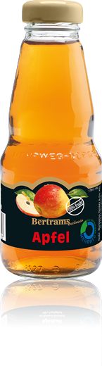 BERTRAMS APFELSAFT KLAR (gastro) 24/0,2 (MEHRWEG)