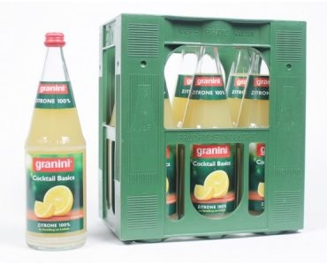 GRANINI Zitrone 100% Cocktail basics 6x1,0 (MEHRWEG)