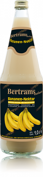 BERTRAMS Bananennektar 6/1,0 (MEHRWEG)