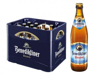 BENEDIKTINER alkoholfrei 20x0,5l (MEHRWEG)